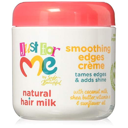 Just for Me Lait Capillaire Naturel Bords Lissants Crème 6 oz
