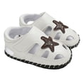 thumbnail image 1 of Baby Boys Soft Sole Leather Crib Shoes Anti-Slip Prewalker, 1 of 5