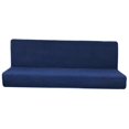 thumbnail image 1 of Armless Sofa Cover Stretch Sofa Bed Slipcover - , L Dark, 1 of 8