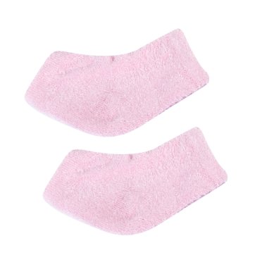 Milaget Footful 1 Pair of Gel Heel Moisturising Socks Protectors Foot Spa Treatment for