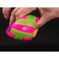 thumbnail image 4 of CHOK Pet Products Elastic Flash Light Squeaky Spike Ball Pet Dog Cat Molar Plastic Entertained Toy, 4 of 8