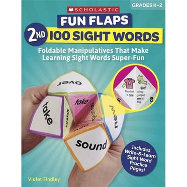 Ressources Pédagogiques Scholastic SC-860314 Volets Amusants 2e 100 Mots à Vue
