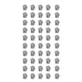 thumbnail image 4 of Insert de Filetage, Durable SUS304 Réparation de Trou de Vis pour Navires Entretien Automobile pour Matériel et Machinerie Électronique 1D,1.5D,2D,2.5D,3D, 4 of 8