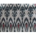 thumbnail image 4 of oneOone Georgette Viscose Fabric Ogee Ikat Print Fabric BTY 42 Inch Wide, 4 of 4