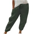 thumbnail image 1 of Birdeem Pantalons Décontractés Droits Imprimés Mode Été pour Femmes, 1 of 5