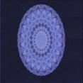 thumbnail image 1 of Ahgly Company Machine Washable Indoor Square Transitional Night Blue Area Rugs, 6' Square, 1 of 7