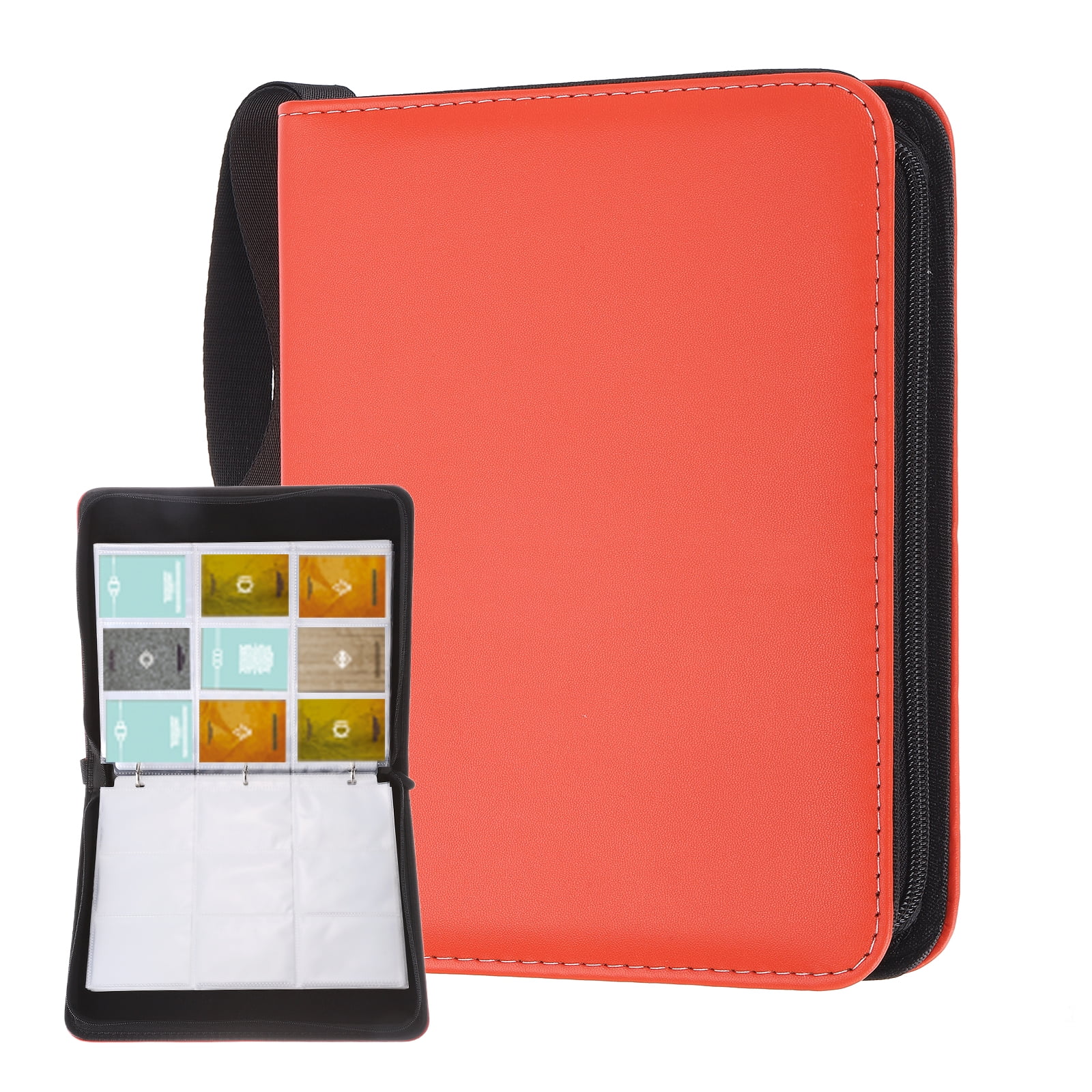 pokemon card binder walmart Ultra PRO Elite Series Charizard Zipper 9-Pocket TCG - BRAND NEW The side loading design prevents the cards from falling out easily pokemon card holder binder walmart