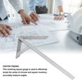 thumbnail image 3 of Centering Square Gauge, High Accuracy 300x180mm Center Angle Protractor High Strength  For 45 90 Degree Finding, 3 of 8