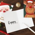 thumbnail image 2 of Yhmxh Thank You Cards,Greeting Cards Vintage Kraft Paper Christmas Greeting Card Blessing Gift Card With Envelope Mini Envelope, 2 of 9