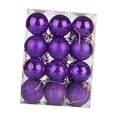thumbnail image 3 of 24Pcs Christmas Balls Christmas Tree Hanging Balls for Wedding Party Holiday, 3 of 8