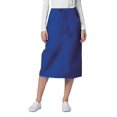 thumbnail image 1 of Adar Universal Women's Mid-Calf Length Drawstring Skirt, Royal Blue, Size 8, 1 of 5