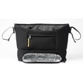 thumbnail image 1 of Bababing Stroller Caddy Organizer - Black - Compatible with All Strollers - Quick Attach with Adjustable Clips - Holds 2 Bottles, Large Central Pouch for Snacks, Phones, Essentials - Secure Zip Pocket, 1 of 5