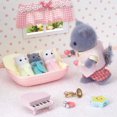 thumbnail image 2 of Triplets de Chat Persan Critters Critters, 3 Figurines d'enfant Bercées, 2 of 2