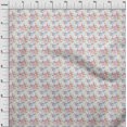 thumbnail image 4 of oneOone Tissu Rayonne Bleu Sarcelle Abstrait Matériel de Robe Tissu Imprimé Tissu au Mètre 56 Pouces de Large, 4 of 5