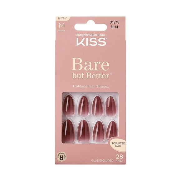 KISS Bare but Better - Fake Nails - Chemistry - Almond - Medium