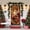 Multicolor #4, variant on Christmas Door Cover with Santa Claus Pattern | Holiday Door Decoration for Front Door | Festive Polyester Door Hanging for Indoor Outdoor Home Wall Decor