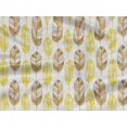 thumbnail image 5 of oneOone Viscose Chiffon Fabric Leaves & Floral Block Print Fabric BTY 42 Inch Wide, 5 of 5