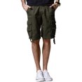 thumbnail image 1 of Matchstick Shorts Cargo en Coton pour Hommes, 1 of 6