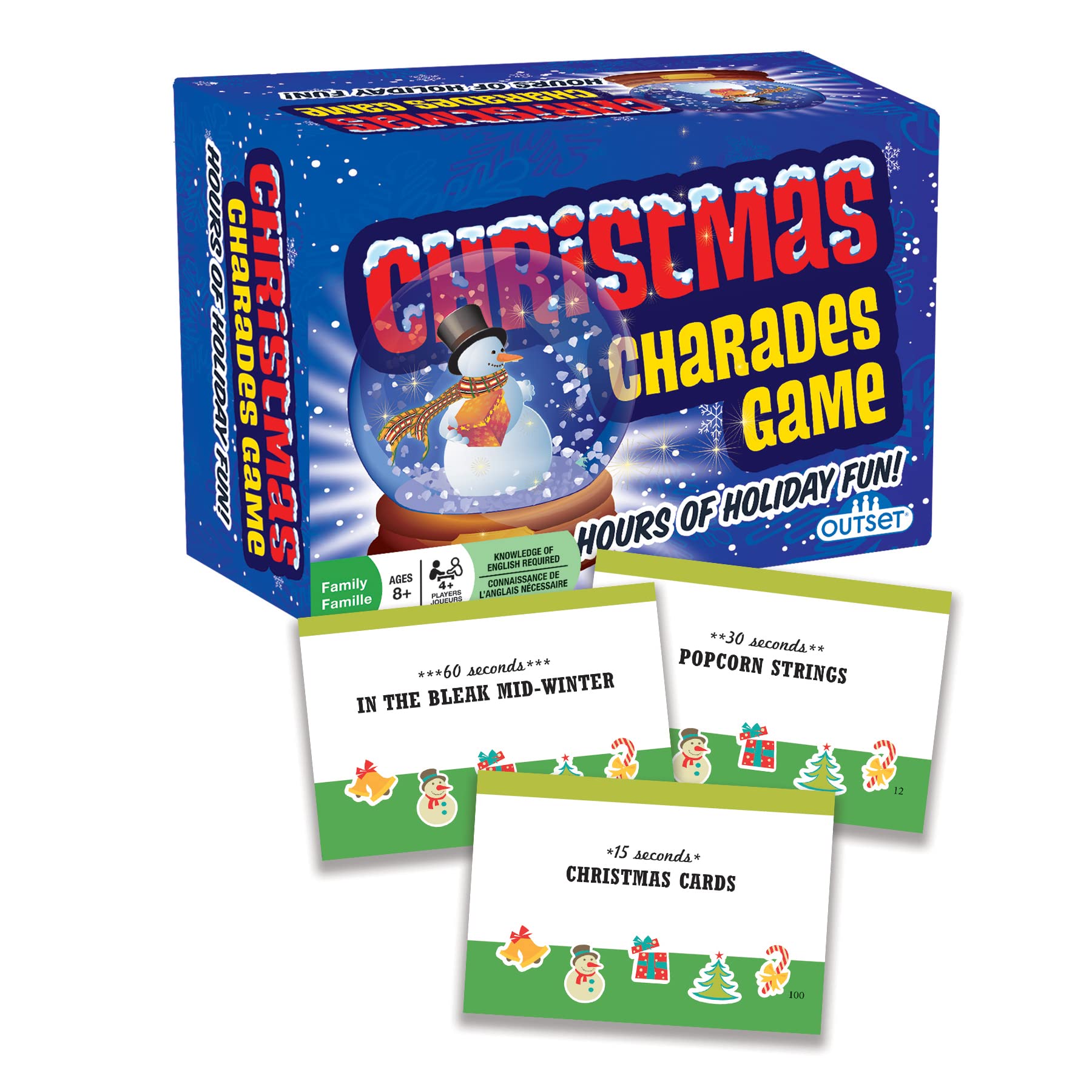 Jeu Charades de Noël de Outset media