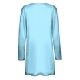 thumbnail image 5 of Cardigan Léger Femme Été Décontracté Tendance Ouvert Cardigan d'Automne Couvre-Maillot Manches Longues Hauts Blouse Manteau, 5 of 5