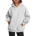thumbnail image 1 of ORUYROP Womens Oversized Hoodies Fleece Sweatshirts Long Sleeve Sweaters Pullover Fall Clothes with Pocket, 1 of 7