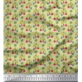 thumbnail image 1 of Soimoi Cotton Voile Fabric Text,Tree & Owl Cartoon Decor Fabric Printed Yard 56 Inch Wide, 1 of 3