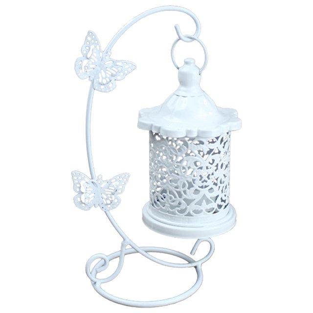 Abbracc 3D Iron Birdcage Candles Holder for Candlestick for Wedding Centerpiece Holiday