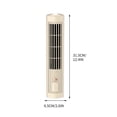 thumbnail image 3 of TopLLC Portable Air Conditioners Desktop Remote Control Tower Fan USB Charging Home Silent Electric Fan Office Vertical Table Fan Summer Cooling Fan Air Cooler for Home Office Bedroom on Clearance, 3 of 4
