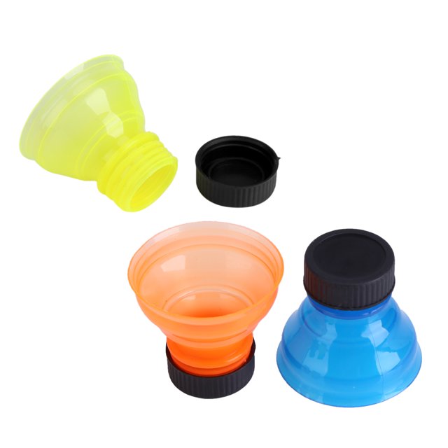 KIMISS 6 Pcs Bouteilles de Canettes à Pression Réutilisables pour Boissons Gazeuses Fraîches Couvercles