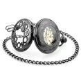 thumbnail image 2 of Steampunk Hands Scale Mechanical Skeleton Steampunk Skeleton Pocket Pocket Watch Holiday Birthday Gift, 2 of 9