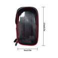 thumbnail image 2 of AMERTEER Étui de Support de Téléphone pour Vélo Étanche Rotation à 360 Degrés Support de Téléphone Mobile Anti-Vibration Support de Téléphone Cellulaire Rétroviseur Nouveau Guidon Rouge, 2 of 9