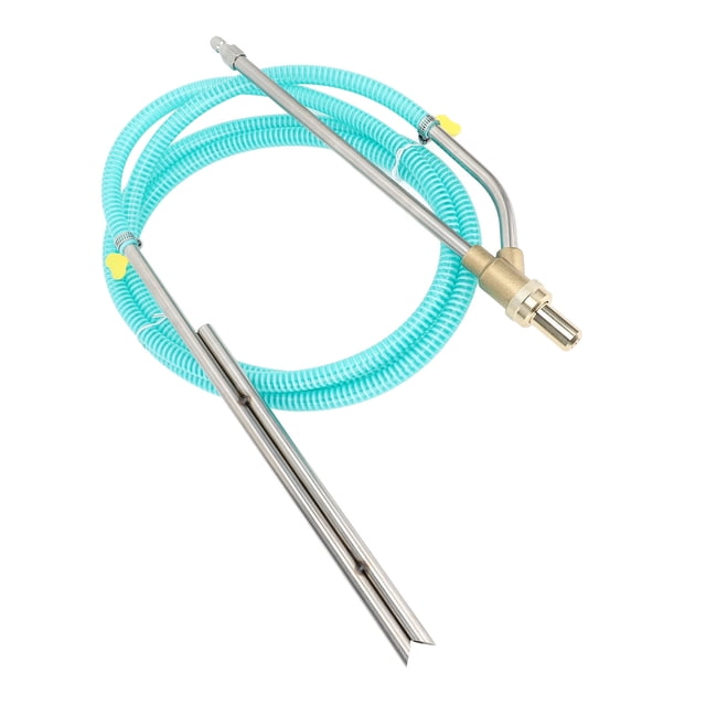 Wet Sandblasting Kit with Quick Connector, Efficient Rust & Paint Removal for Pressure Washer Sandblasting & Abrasive Cleaning Easy to Use, 300cm Hose, 39.5cm Stainless Steel Rod