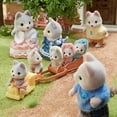 thumbnail image 5 of Calico Critters Husky Twins, Set of 2 Collectible Doll Figures with Vehicle Accessory, 5 of 5