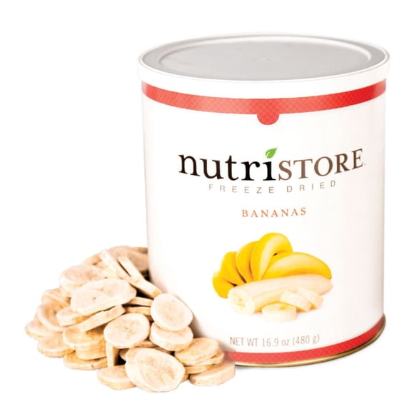 Nutristore Bananes lyophilisées, 480 g