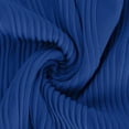 thumbnail image 4 of Timegard Hauts d'Été pour Femmes Col Rond Manches 3/4 Couleur Unie Chic Décontracté Chemises Amples Hauts Blouse, 4 of 6