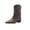 Khaki, variant on LOVZFMLL Boots for Women Mid Calf Stovepipe Boots Pointy Toe Slip Resistant Low Block Heel Western Cowboy Fall Boots Shoes