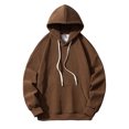 thumbnail image 2 of RKSTN Chandail à Capuche pour Hommes Mode Automne Chandail en Molleton Doux Décontracté à Capuche Col Rond Manches Longues Chandail Chandails en Molleton Blouse Chandail en Molleton pour Hommes, 2 of 4
