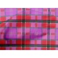 thumbnail image 4 of oneOone Cotton Cambric Fabric Madras Check Printed Craft Fabric BTY 56 Inch Wide, 4 of 4