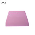 thumbnail image 4 of 2pcs Cake Scraper Cookie Biscuit Dough scraper PP cake PP cake scraper dough Spatula Chopper PP Plastic Baking Scraper Kitchen Bakery Tool, Pink, 4 of 7
