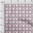 thumbnail image 1 of oneOone Cotton Flex Fabric Diamond & Basketweave Geometric Print Fabric BTY 40 Inch Wide, 1 of 4