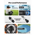 thumbnail image 3 of VEVOR 12 in Sand Filter Pump for Above Ground Pool, 0.33 HP 3000 GPH, Swimming Pool Sand Filter Pump with Pre-Assembled Core & Leak-Resistant Design, 6-Way Valve, High-Efficiency Filtration for Pools, 3 of 9