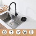 thumbnail image 4 of Glass Rinser for Kitchen Sink Bottle Cups Washer for Sink Attachment Bar Glass Rinser ABS Kitchen Sink Accessories with Soft Water Tube, 4 of 7