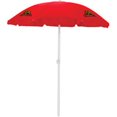 thumbnail image 1 of Picnic Time 822-00-100-684-0 Cornell Université Ours-Grand Rouge Parapluie de Plage d'Impression Numérique&44; Rouge, 1 of 1