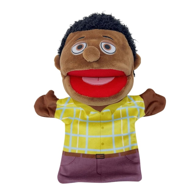 Family Hand Puppet Interactive Role Play Toy with Removable Mouth for Children and Teenagers Educational Storytelling Pretend Play