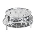 thumbnail image 4 of CAROOTU Steamer Shelf Rack Stainless Steel Stand Pot Steaming Tray Cookware Kitchen Accessories, 4 of 7