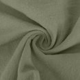 thumbnail image 4 of Meichang Robes T-Shirts pour Femmes Amples Décontractées en Coton et Lin Chemises Robes Unies Col à Revers Manches 3/4 Retroussées Robes Polo Fluides Robes Midi de Travail Vert Armée m, 4 of 6