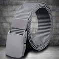 thumbnail image 4 of AMERTEER Men Belt Nylon Belt Webbing Canvas Outdoor Web Belt with Plastic Buckle, 4 of 7