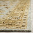 thumbnail image 3 of Safavieh Antiquities Collection AT856B Handmade Traditional Oriental Light Blue and Sage Wool Square Area Rug (6' Square), 3 of 3