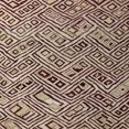 thumbnail image 1 of Ahgly Company Tapis Carrés Abstraits Rouges Bruns Abstraits, 5' Carrés, 1 of 6