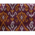 thumbnail image 4 of oneOone Georgette Viscose Fabric Stripe & Paisley Ikat Print Fabric BTY 42 Inch Wide, 4 of 4